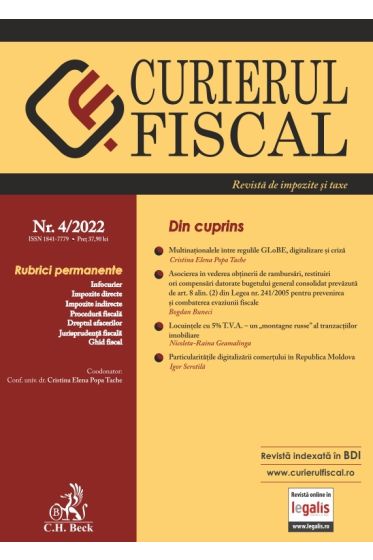 Curierul fiscal nr. 4/2022